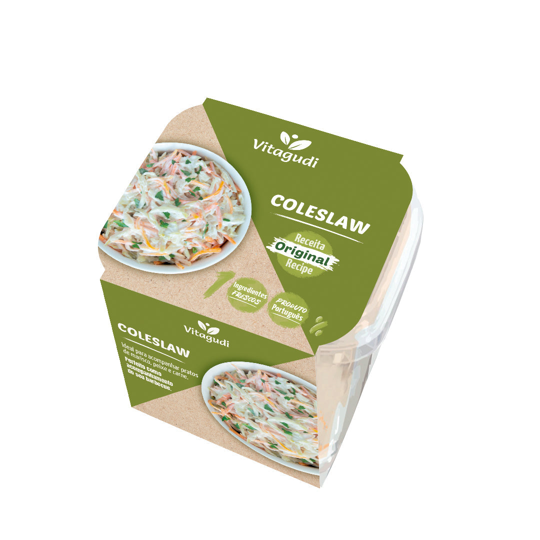 Salada Camponesa "Coleslaw" 250g  Vitagudi - Loja online 