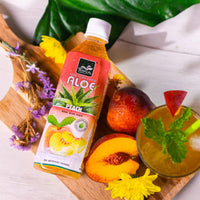 Bebida Aloe Vera - Pêssego (20x500ml)