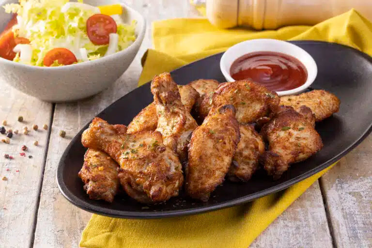 Asas de Frango Assadas ao Natural 1kg