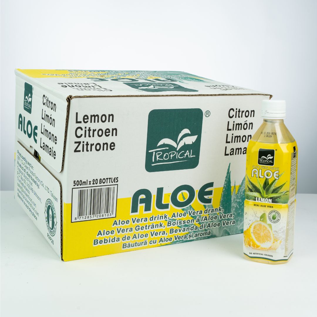 Bebida Aloe Vera - Limão (20x500ml)