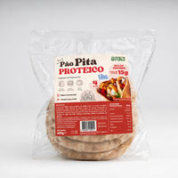 Pão Pita Gourmet + Proteina (9x420g)