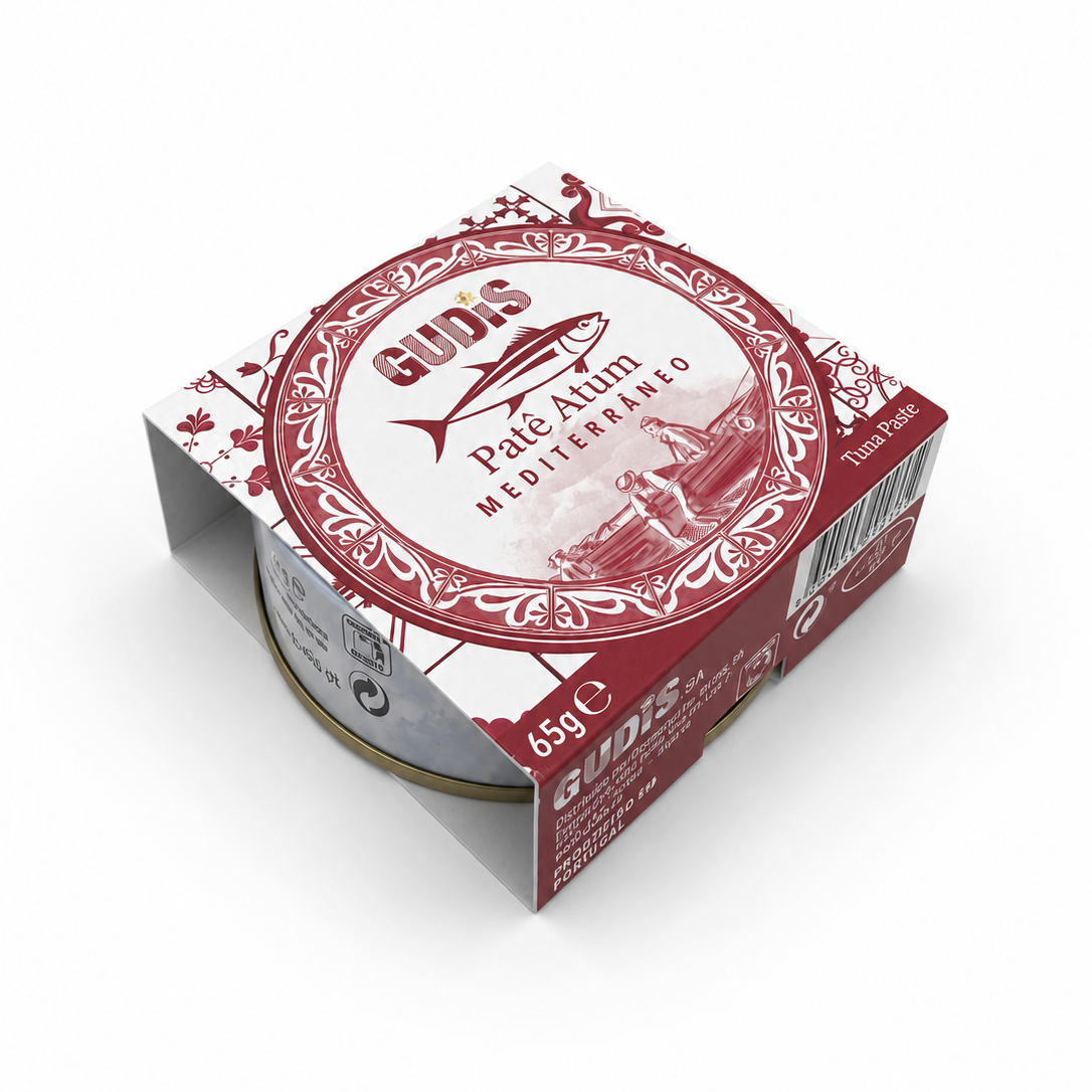 Paté de Atún Mediterráneo (36x65g)