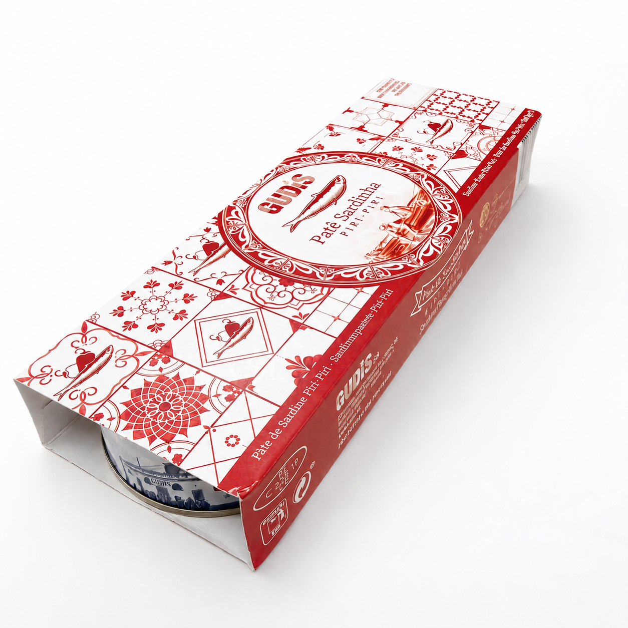 Paté de Sardinas con Piri-Piri 12x (3x65g)