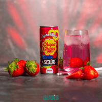 Chupa Chups SOUR Morango (12x250ml)