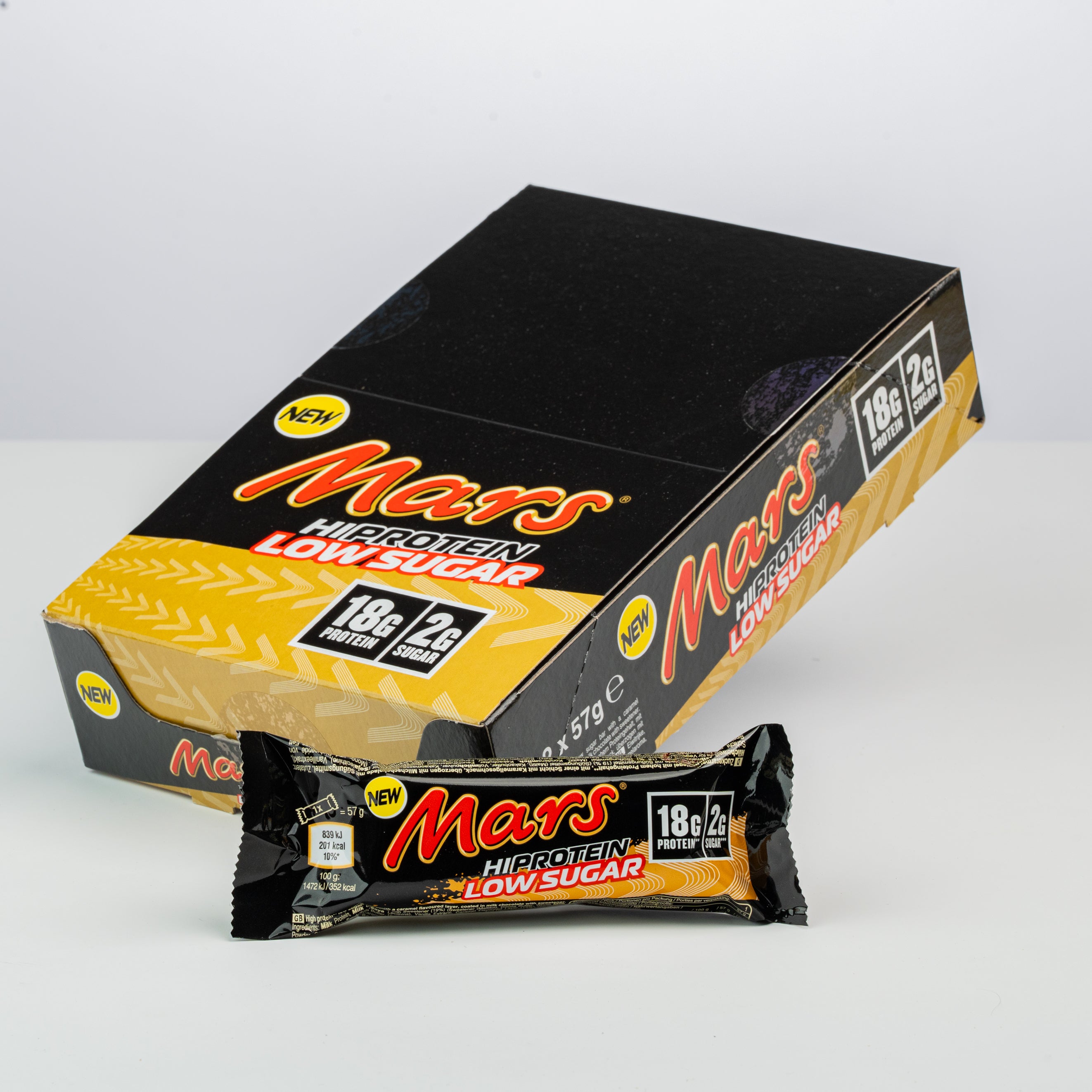 Mars Low Sugar High Protein Bar (12x57g)