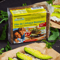 Pão Biológico c/ Sementes de Linhaça (12x500g)