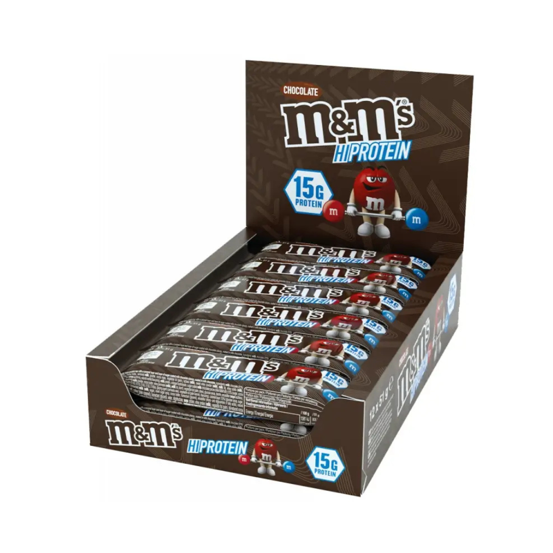 M&amp;M's Protein Peanut Bar (12x51g)