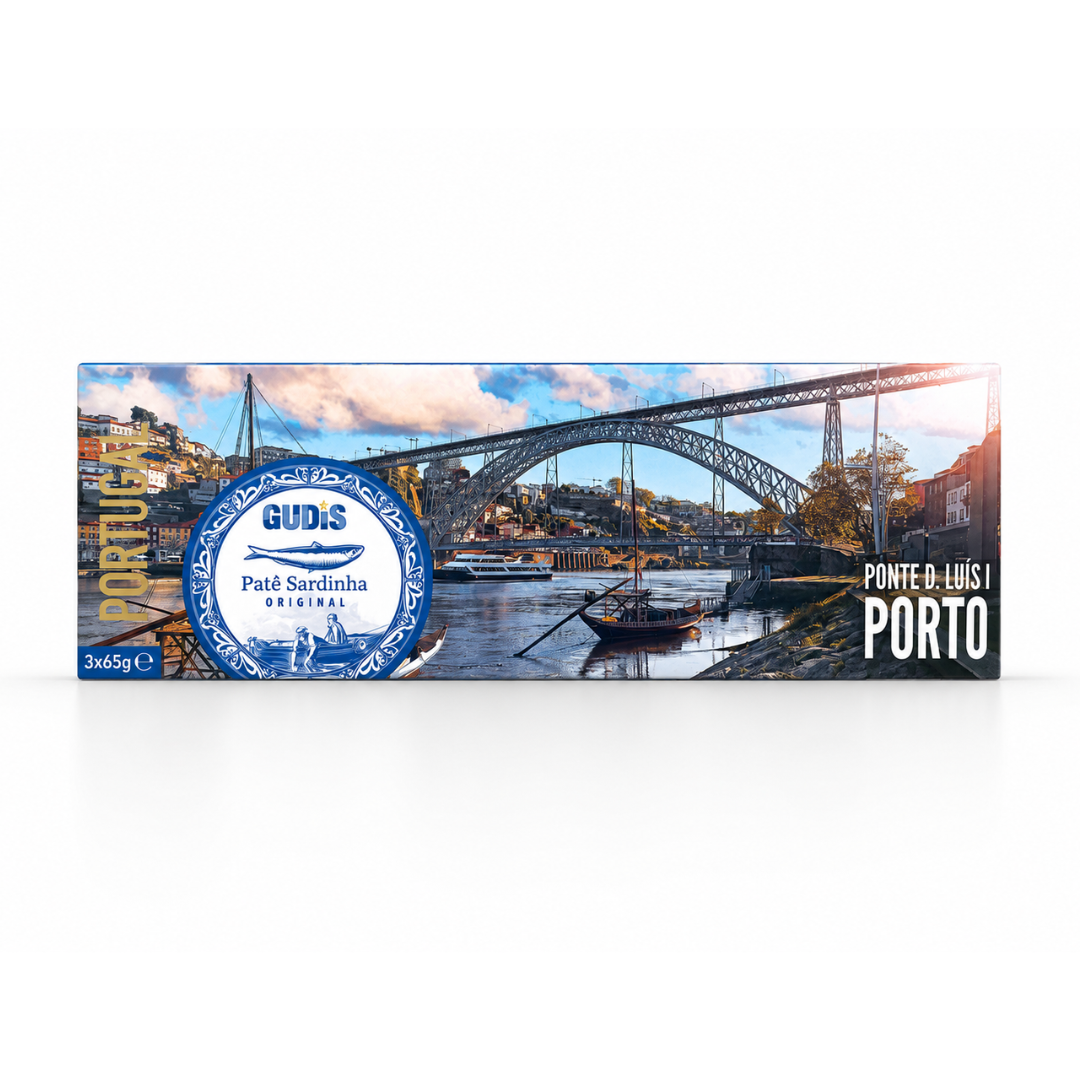 Patê Sardinha Original "Pack Norte" 12x(3x65g)