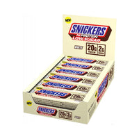 SNICKERS White Low Sugar - High Protein Bar (12x57g)